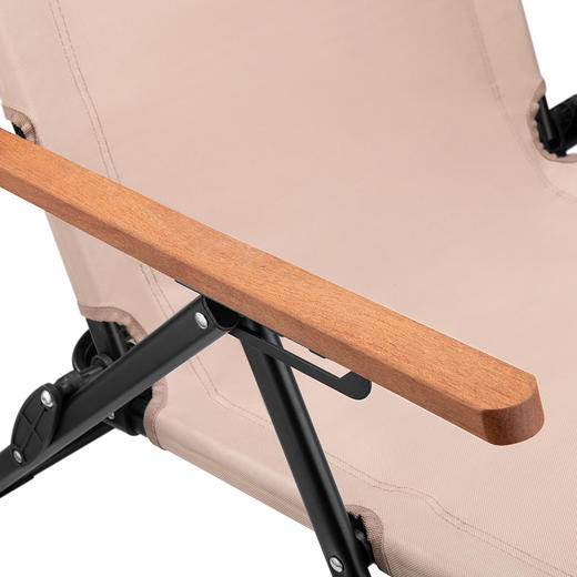 【自营】 外交官Diplomat 克米特午休折叠坐躺椅 露营必备  坐躺两用 多角度调节 一件装 商品图3