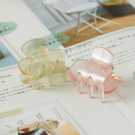  简约发饰高马尾固定抓夹发夹马尾夹 2件套 商品图2