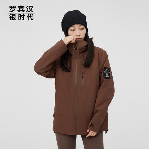 心选丨罗宾汉男女同款熔岩双壳三防冲锋衣（防水 防油 防污） 商品图1