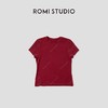 ROMI STUDIO“简约舒适”加绒磨毛贴身小版圆领T恤 RWCASG5690 商品缩略图0