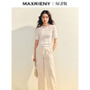 MAXRIENY【商场同款】极简风紧身半高领套头毛衫25夏修身显瘦上衣(货号:MU86SW006) 商品缩略图1