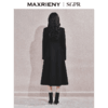 MAXRIENY【商场同款】赫本风毛呢外套女24新款西装式羊毛中长款大衣(货号:MS85CT758) 商品缩略图3