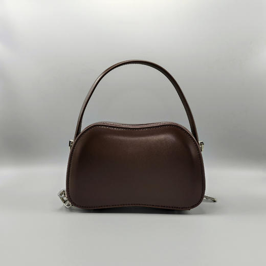 SZ3J02 - 魏红 枣褐色牛皮包包-【诗说先秦~与时尚对话，与年龄和解，与诗意重逢！】 商品图2