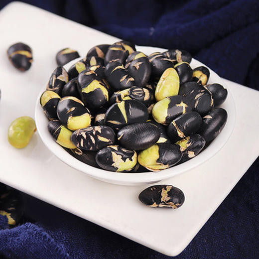 老街口 炒黑豆450g罐装 商品图2