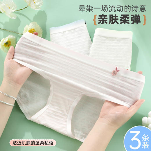 ALDOLA/雅黛俪内裤女纯棉全棉裆无痕女生三角裤中腰短裤2025新款 商品图1