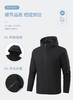 德系户外 2025春秋新款吸湿排汗运动夹克男女同款四维弹力外套 休闲梭织连帽上衣BS25587-Y 商品缩略图5