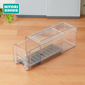  冰箱抽屉式收纳盒保鲜盒透明盒