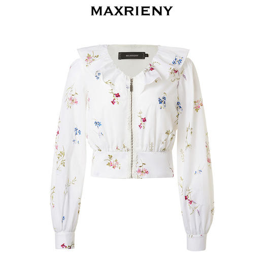 MAXRIENY【Day Dreaming-主题纪念款】精致休闲奇异花草防晒外套(货号:MC85JA059) 商品图4