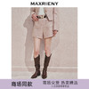 MAXRIENY复古甜美风小A亮片金蝴短裤2024秋冬新款高级气质感女装(货号:MC85PA501) 商品缩略图0