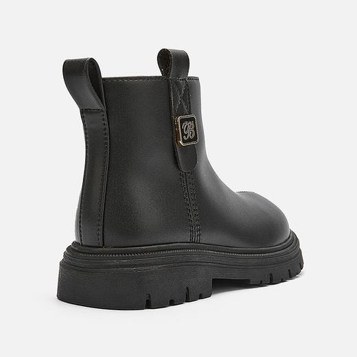 巴拉巴拉童鞋儿童靴子马丁靴女童2025新秋冬短靴拉链潮流百搭鞋子 商品图3