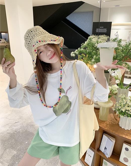 【Dingdangkeke 莫奈花园系列纯棉长袖】M-3XL，80-140斤可穿，莫奈花园系列，纯棉，透气舒适，文艺百搭！ 商品图5