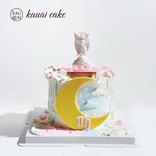 烤爱·处女座  星座蛋糕5寸加高（夹心当季水果、草莓奶冻）·生日蛋糕系列·下午茶聚会生日节日【仅限深圳同城配送】 商品图0