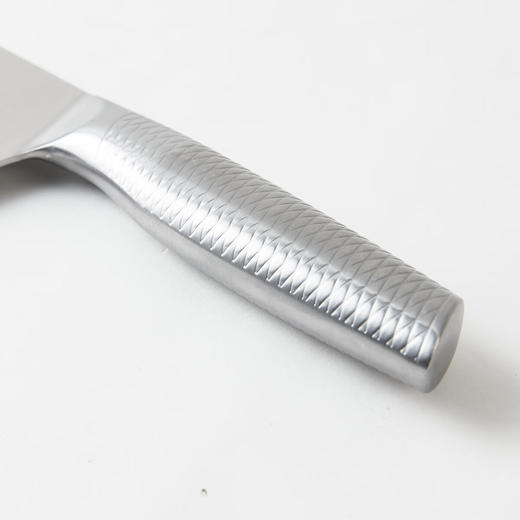  厨房菜刀多功能蔬果刀全不锈钢斩切两用刀三德刀SH01 商品图3