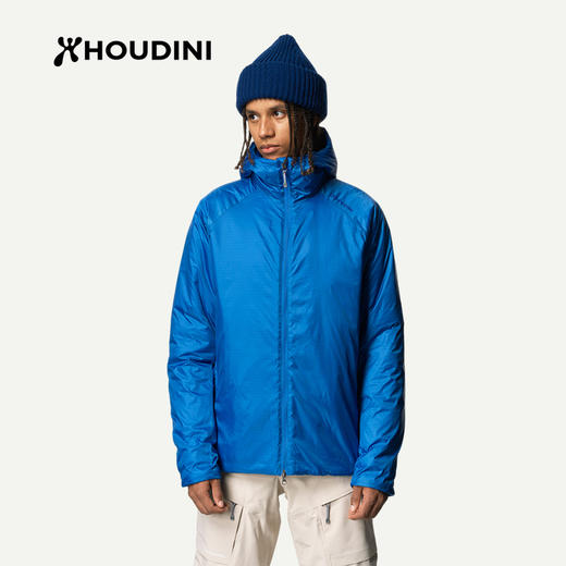 HOUDINI胡丁尼 Dunfri 邓菲 男款户外防风防水保暖棉服带帽外套820007 商品图0
