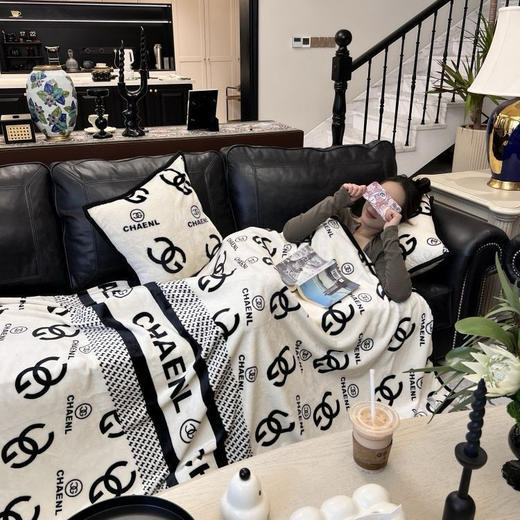 水貂绒双面绒毯 商品图5