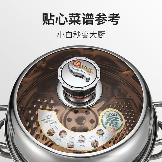 十八子作源味系列蒸锅HM-204-28ZG—rxs 商品图2