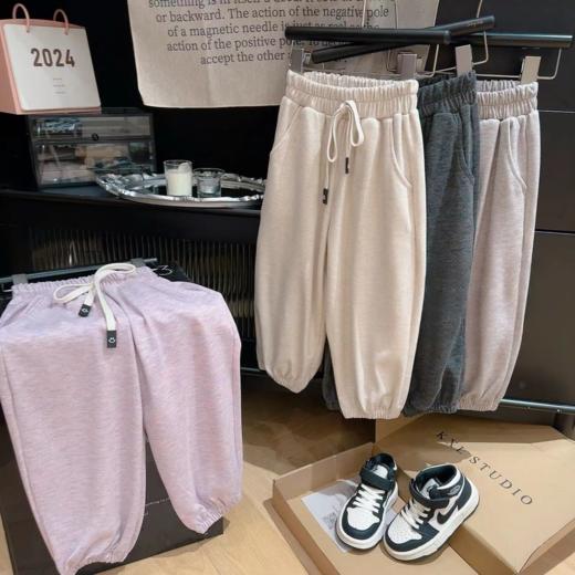 折后19.5/1条！39两条，拍2件自动减价！福利回馈!!儿童百搭糯米裤逛街这么穿真的好时髦，拍1条不发货！ 商品图8