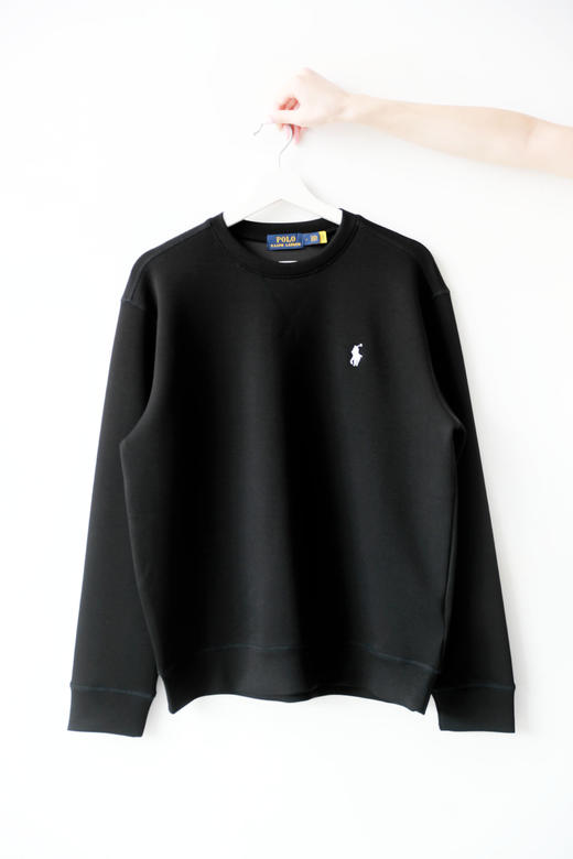 穿了不想脱，卫衣+卫裤一起。胸口小标宽松氛围感圆领套装C090568 商品图7