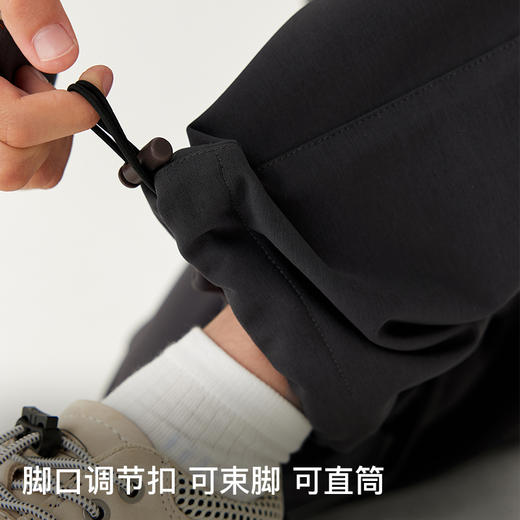 likeuu儿童户外冲锋裤男女中大童加绒冬季新款保暖休闲耐磨长裤dr 商品图4