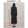 MAXRIENY【商场同款】法式甜美连衣裙24冬刺绣收腰精致赫本风长裙(货号:MS85DR753) 商品缩略图3