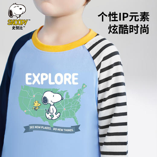 【110-140】【史努比】男童春秋长袖T恤 商品图3
