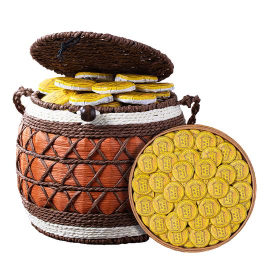 茶马世家 陈皮六堡茶 小饼方便泡 柑香甜润 黑茶茶叶 500g*1篓 商品图6