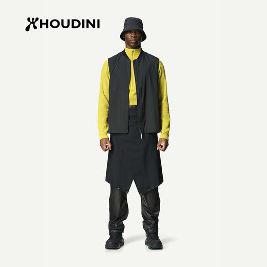 HOUDINI胡丁尼 Moonwalk Vest 太空步 男款户外休闲马甲830032 商品图1
