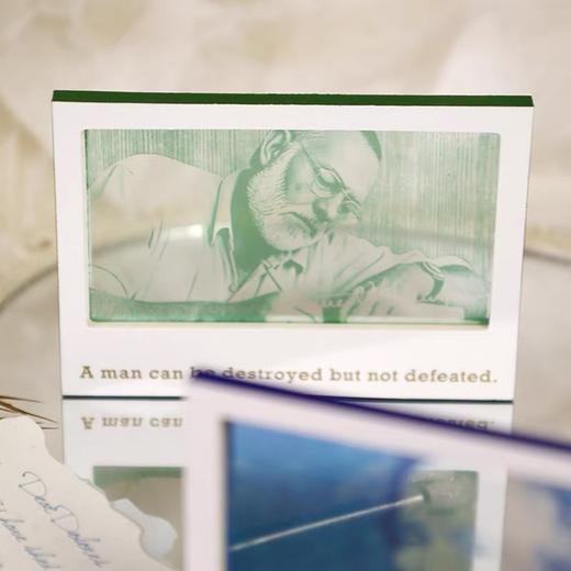 海明威/毛姆/赫尔曼梅尔维尔 肖像透卡冰箱贴 文艺青年生日礼物 商品图1