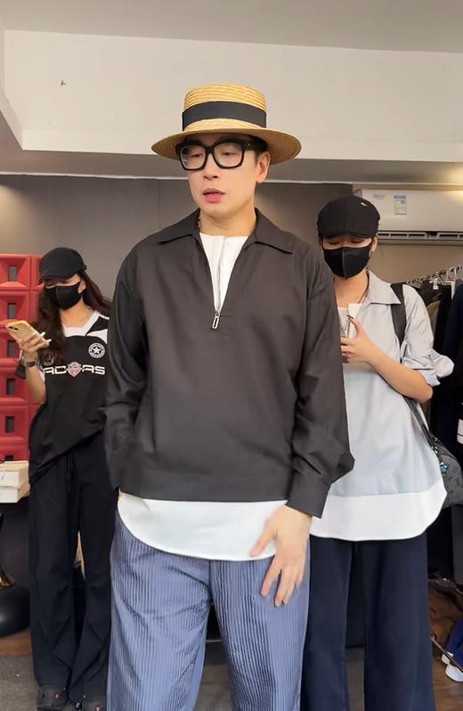 假两件休闲长袖 商品图2