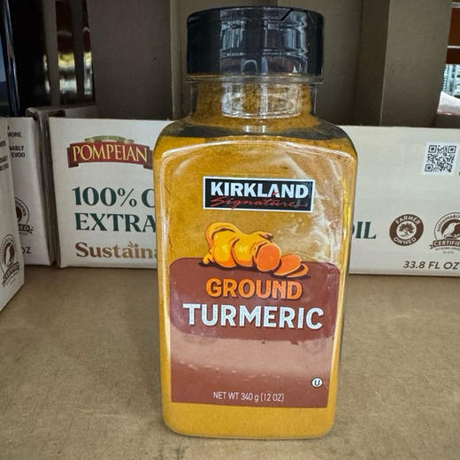 美国直邮特价140元🉐包税包邮到手了🔥Kirkland Signature研磨姜黄粉，来自优质姜黄根，细致研磨，色泽鲜亮，香气馥郁 商品图1