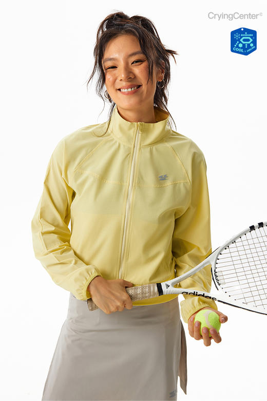 CryingCenter 凉感网球女款立领夹克防晒衣 哭喊中心 商品图4