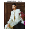 MAXRIENY2025冬季新品贵雅新中式盘扣小香风千金羽绒服短款外套(货号:MS85DC518) 商品缩略图0