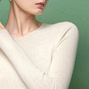 【林栖设计小店】金风玉露纯白系列无缝绵羊毛衣修身2025秋冬新款打底毛织上衣女1954044 商品缩略图3