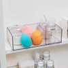  化妆品护肤品透明塑料整理盒带分装抽屉收纳盒JC025 商品缩略图1