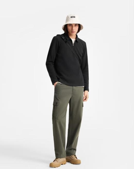 艾高 半拉抓绒衣男  BP372-F . 商品图1