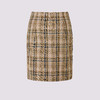 MAXRIENY复古格纹结构半裙美拉德穿搭裙子(货号:MS85SK067) 商品缩略图4