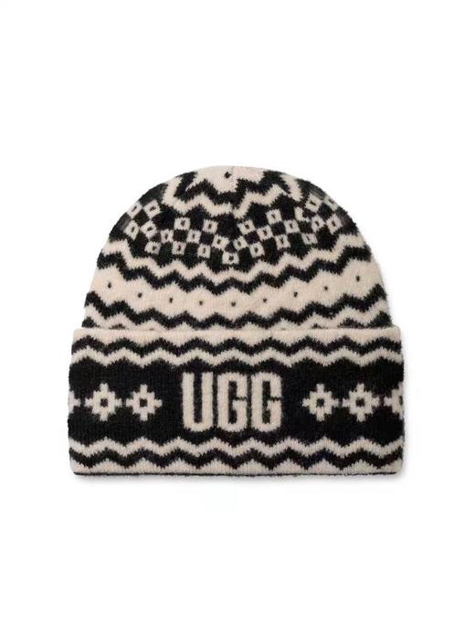 2楼UGG舒适保暖休闲圆顶时尚粗罗纹毛线针织帽 吊牌价599 商品图0