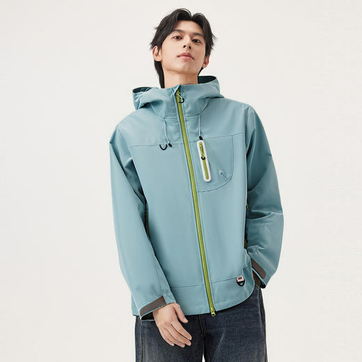 gxg.jeans男装 多色潮流宽松户外工装连帽不易沾水夹克外套男士夹克 25秋热卖 商品图2