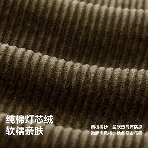 迷你巴拉男童裤子2025秋新品纯棉宝宝复古宽松儿童联名长裤 商品图3