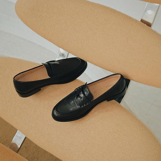 BIUCILI 「星星月亮」原创设计非对称老钱风乐福鞋 商品图3