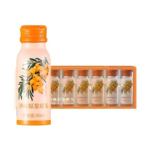 【超市】同仁堂沙棘原浆罐头360ml 商品图0