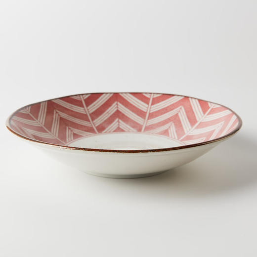  陶瓷碗餐具日式面碗饭碗超轻量餐具系列矢羽根纹 商品图4