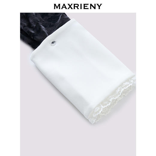 MAXRIENY【商场同款】2024冬连衣裙(货号:MF85DR502) 商品图3