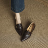 【预售5天】高跟鞋尖头复古英伦风小皮鞋女秋季新款粗跟气质韩版晚晚单鞋MLS&A1033 商品缩略图1