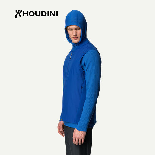 HOUDINI胡丁尼 Moonwalk Vest 太空步 男款户外休闲马甲830032 商品图4