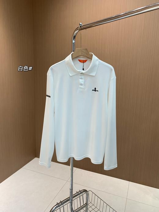 点此购买 比音勒芬春秋季男士防晒抗菌长袖Polo衫 ss 329654 商品图1