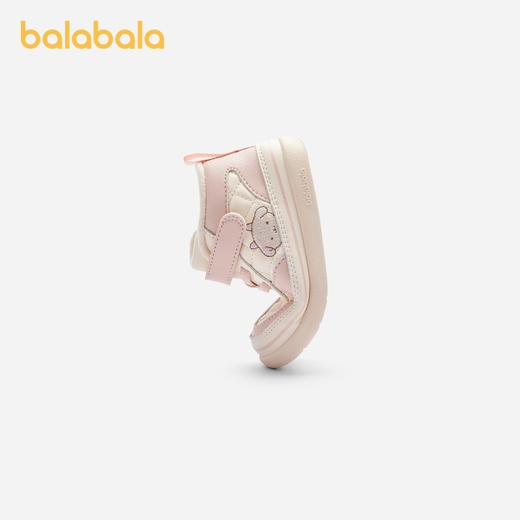 巴拉巴拉童鞋宝宝学步鞋加绒舒适婴儿鞋防滑秋冬女童鞋子甜美可爱 商品图2