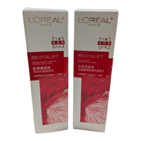 欧莱雅 复颜视黄醇精粹清乳柔肤水65ml+抗皱乳液50ml（促销品）