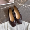 复古小羊皮（内衬含有羊皮）平底鞋--浅口平底一脚蹬 商品缩略图2