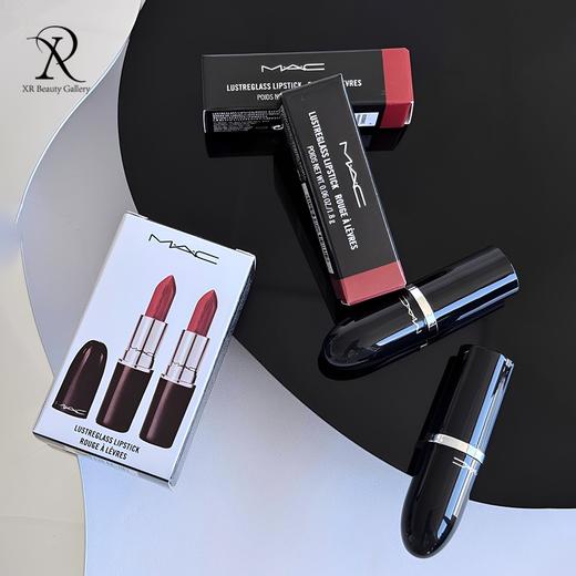 新版子弹头【MAC水漾晶亮唇膏口红】套盒 奶油滋润易上色 商品图2